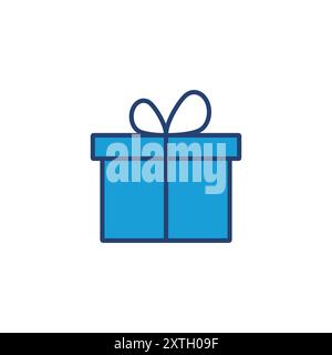 Gift icon vector. gift vector icon. birthday gift Stock Vector