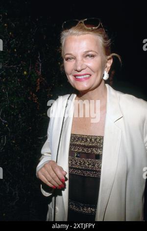 **FILE PHOTO** Gena Rowlands Has Passed Away. Gena Rowlands Circa 1980