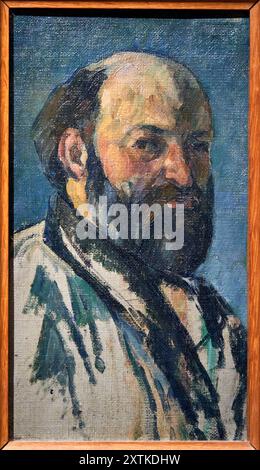 Paul Cézanne (Aix-en-Provence 1839 - Aix-en-Provence 1906), Portrait de l'artiste, Vers 1877, Musée d'Orsay, Paris, France Stock Photo