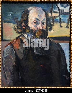 Paul Cézanne (Aix-en-Provence 1839 - Aix-en-Provence 1906), Portrait de l'artiste, Vers 1875, Musée d'Orsay, Paris, France Stock Photo