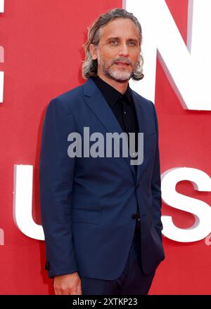 London, UK. 14th Aug, 2024. Fede Álvarez at the Alien: Romulus UK Gala Event at Cineworld in Leicester Square, London, United Kingdom attends the Alien: Romulus UK Gala Event at Cineworld in Leicester Square, London. (Photo by Cat Morley/SOPA Images/Sipa USA) Credit: Sipa USA/Alamy Live News Stock Photo