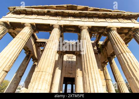 Temple of Hephaestus Captivating Views of Ancient Greek Architecture in ...