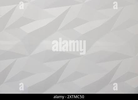Abstract background. Geometric shapes with simple lines and angles, annotation of white triangles. Stock Photo