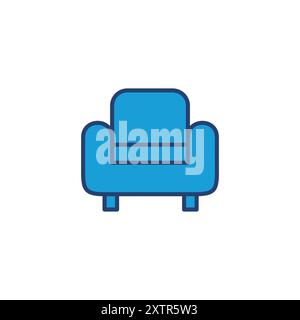 Sofa icon vector. sofa icon illustration Stock Vector