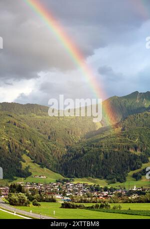 The town of Kaprun near Zell am See Pinzgau Salzburgerland Austria ...