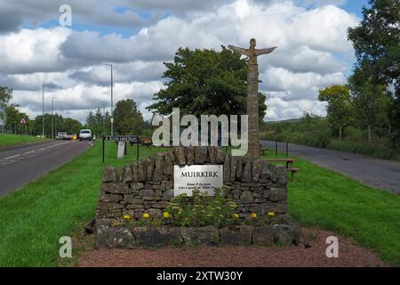 Muirkirk village, East Ayrshire,Scotland,UK, Stock Photo