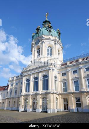 Schloss Charlottenburg, August 2024, Heavily reconstructed baroque and ...