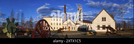 Rich Colliery Complex, Freiberg, Freiberg, Saxony, Germany, Europe Stock Photo