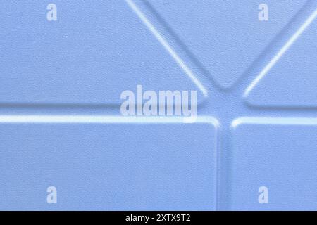 Close up blue synthetic textile, synthetic texture used on premium Packaging or tablet case protection cover. Stock Photo