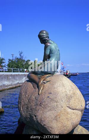 Denmark, Copenhagen, Little Mermaid, Hamburg, Hamburg, Federal Republic of Germany, Europe Stock Photo