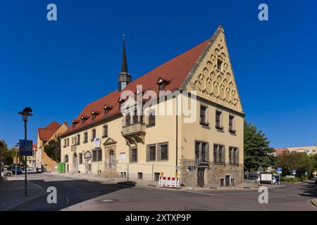 (Â© Sylvio Dittrich +49 1772156417) Merseburg Old Town Hall Stock Photo