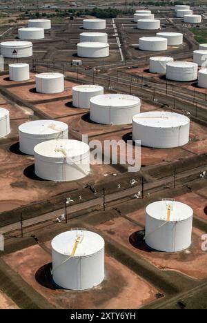 Linden Tank Farm, NJ Stock Photo