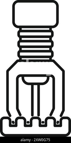 Fire sprinkler system is an active fire protection measure, consisting of a water supply system, providing adequate pressure and flowrate to a water distribution piping system Stock Vector