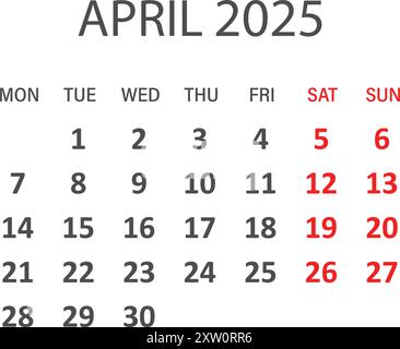 2025 Calender Icon vector on white background Stock Vector Image & Art