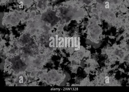 Abstract watercolor black and white background, design Stock Photo