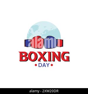 World Boxing Day design Stock Vector