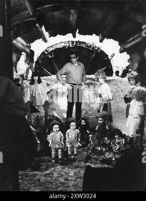 ROGER VADIM on the set of BARBARELLA 1968 Director ROGER VADIM Writer ...