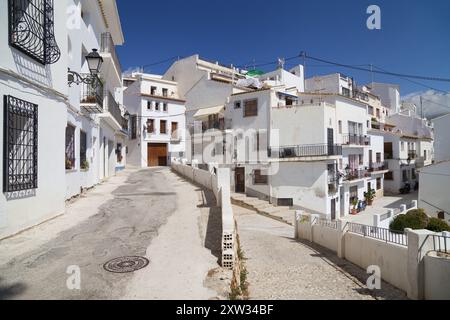 A Peaceful Corner in Altea, Alicante, Spain. Stock Photo