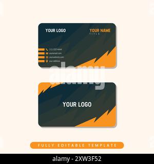 Modern Business Card Template Stock Vector