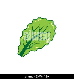 Lettuce Leaf vector symbol Stock Vector