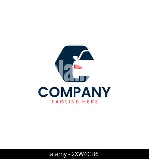 Modern Car logo design Stock Vector