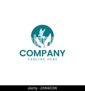 Bird Care Logo design Stock Vector