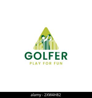 Golf Logo Design, Business Logo Stock Vector