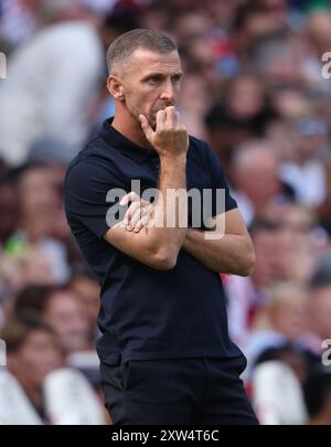 Gary O'Neill the Wolverhampton Wanderers manager celebrates with the ...