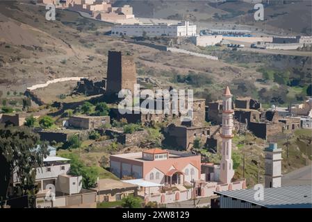 Ancient stone house of Saudi Arabia Stock Vector