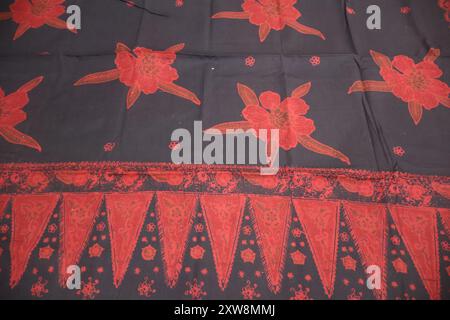 batik from jambi very beatuful pattern Stock Photo