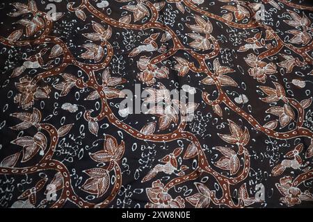 batik from jambi very beatuful pattern Stock Photo