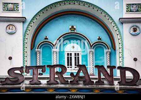 The Strand Theater  (Now a Walgreens Pharmacy) on Duval Street, Old Town, Key West, Florida Stock Photo