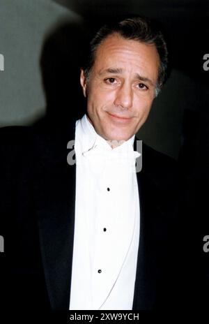 New York City, USA. 18th Aug, 2024. John Aprea, who starred in “The Godfather Part II” and “Another World” died on August 5th at 83 years old of natural causes in Los Angeles, Ca. -------------------- John Aprea on the set of “Another World” in 1992 in New York City, NY © Steven Bergman/AFF-USA.com Credit: AFF/Alamy Live News Stock Photo