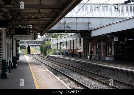 Nuneaton railway station, Warwickshire, England, UK Stock Photo