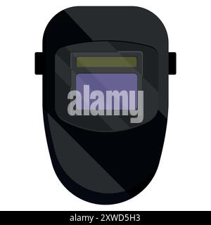 Welding helmet. Arc Welding Helmet. Vector illustration. Eps 10. Stock Vector
