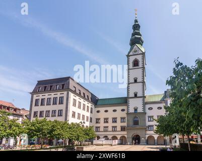 Klagenfurt am Wörthersee: Klagenfurt Cathedral in , Kärnten, Carinthia, Austria Stock Photo