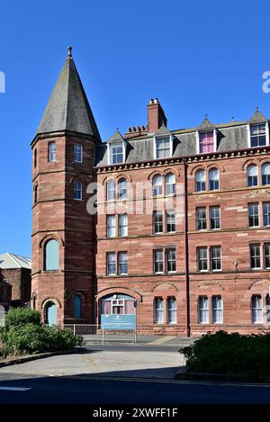 Around the UK - Listed buildings on Barrow Island, (Vickerstown) Barrow in Furness, Cumbria, UK Stock Photo