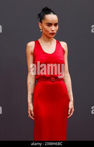 London, UK. 19th Aug, 2024. Zoë Kravitz Attends The European Premiere ...