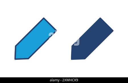 Pencil icon vector. pen symbol. edit icon vector Stock Vector