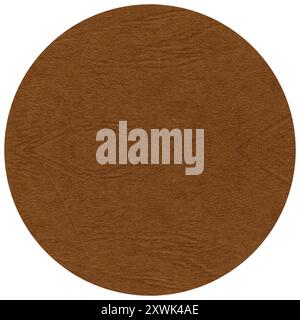 Suitable for background, leather texture surface kraft brown paper close-up, can be used for web templates and artworks Stock Photo