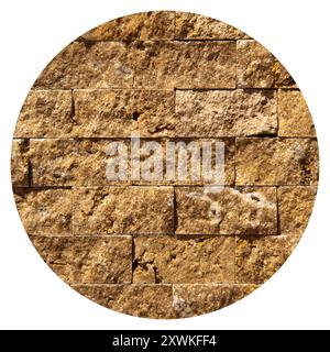 Rectangular cut out beige organic marble wall texture background can be, tile seamless lined up Stock Photo