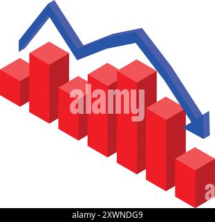 Down Arrow Icon - Blue photo Frame Stock Vector Image & Art - Alamy