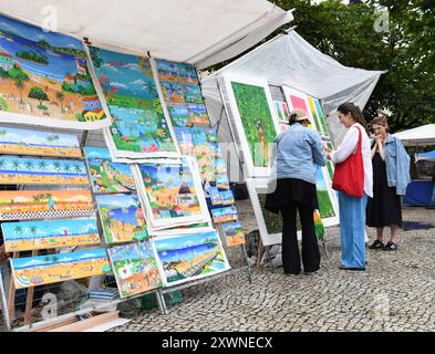 Ipanema Hippie Street Market, Rio de Janeiro Stock Photo