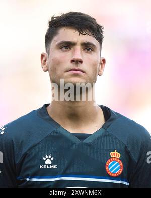 Alejo Veliz of RCD Espanyol during the La Liga EA Sports match between RCD Espanyol and Atletico