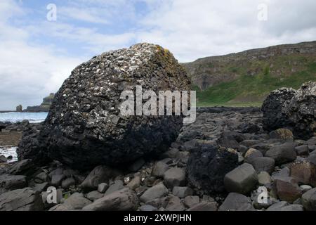 The Causeway Coast, Antrim, Northern Ireland Stock Photo