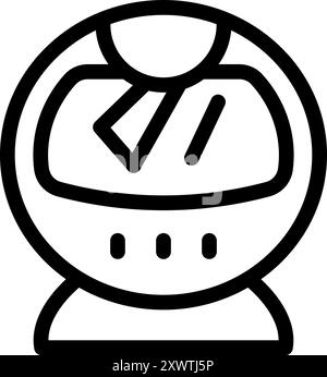 Robot vacuum cleaner is removing dust from floor, modern smart appliance for cleaning house Stock Vector