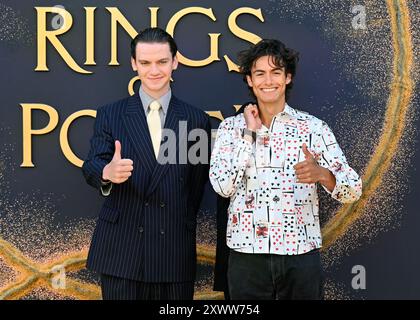 LONDON, UK. 20th Aug, 2024. World premiere for The Lord of the Rings: The Rings of Power - Season 2 at BFI SOUTHBANK in London, UK. ( Credit: See Li/Picture Capital/Alamy Live News Stock Photo