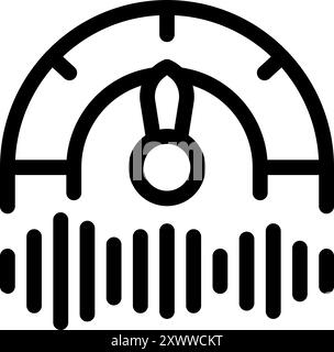 The Decibel Scale sound level Stock Vector Image & Art - Alamy