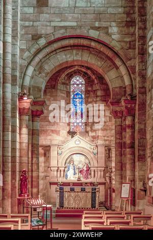 Lady Chapel in the Abbey, Shrewsbury, Shropshire, England Stock Photo