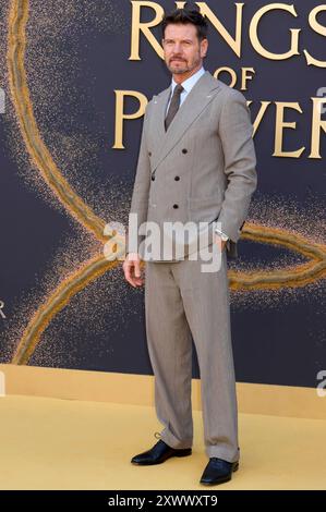 Lloyd Owen bei der Weltpremiere der 2. Staffel der Amazon Prime Video Serie The Lord Of The Rings: The Rings Of Power / Der Herr der Ringe: Die Ringe der Macht im BFI Southbank. London, 20.08.2024 *** Lloyd Owen at the world premiere of season 2 of the Amazon Prime Video series The Lord Of The Rings The Rings Of Power The Lord Of The Rings Of Power at BFI Southbank London, 20 08 2024 Foto:xC.xMorleyx/xFuturexImagex rings 4918 Stock Photo